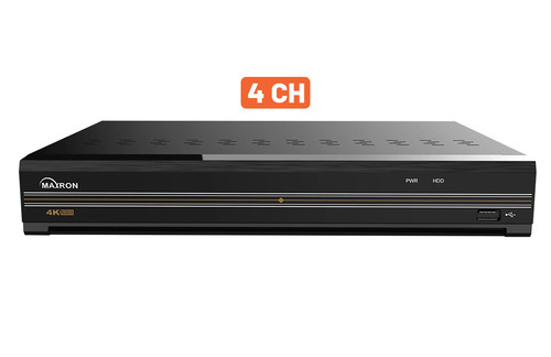 دستگاه NVR مکسرون 4کانال MNR-7104-4K تحت شبکه 4k
